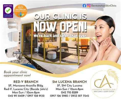 best dermatologist in lucena city|Dermstation Skin Clinic and Laser Center by Dr. Cynthia M. Aranilla.